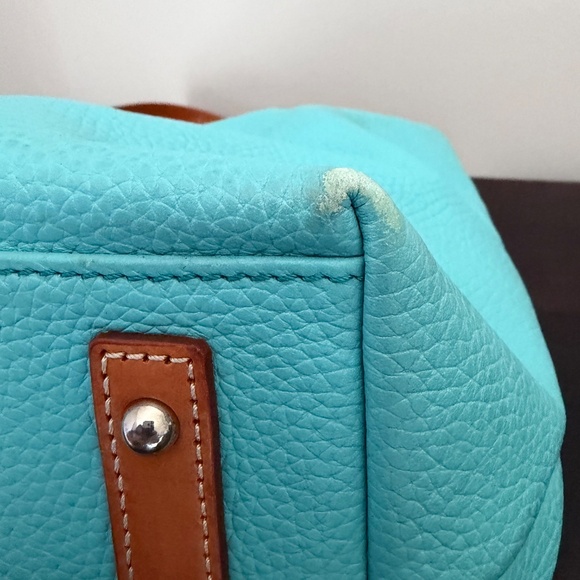 Dooney & Bourke Patterson Paige Sac Hobo Shoulder Bag Calypso Turquoise - Picture 14 of 16